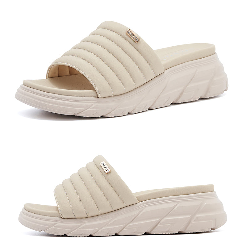 Platform Wedge Sandals - Comfortable Summer Shoes - platform sandals platform wedge summer sandals for women