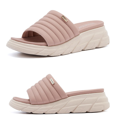Platform Wedge Sandals - Comfortable Summer Shoes - platform sandals platform wedge summer sandals for women