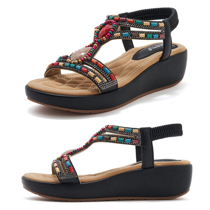 Bohemian Sandals - Boho Summer Shoes - bohemian sandals boho sandals casual sandals
