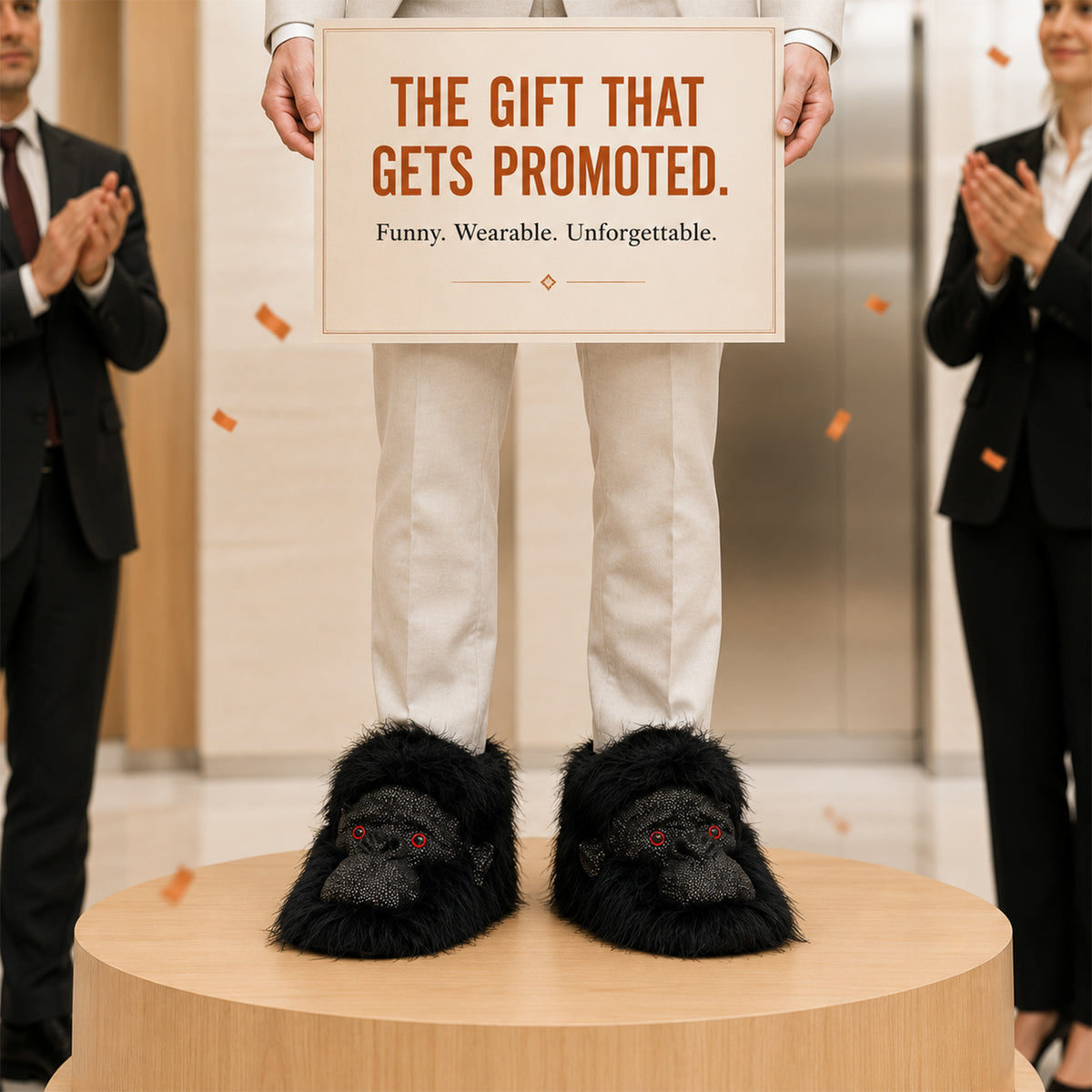 Gorilla Slippers for Women & Men