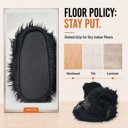 Gorilla Slippers for Women & Men