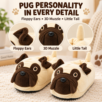 Pug Slippers for Women & Men