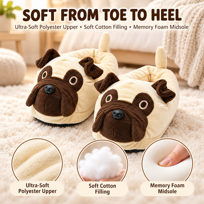 Pug Slippers for Women & Men
