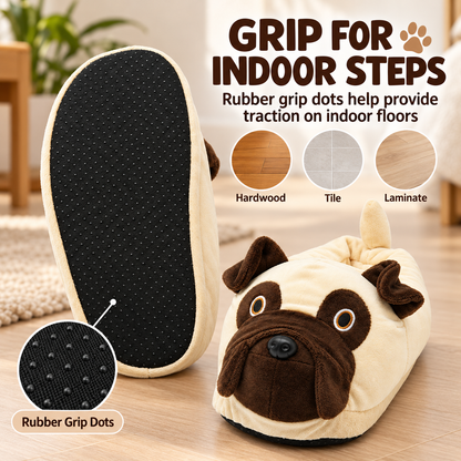 Pug Slippers for Women & Men