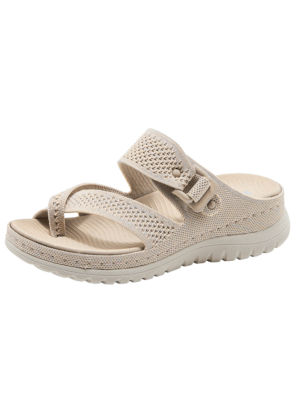 Knitted Slide Sandals - Breathable Summer Shoes - breathable sandals knitted sandals slide sandals