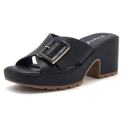Wedge Heel Sandals - Dressy Platform Shoes - dressy sandals heel sandals platform sandals