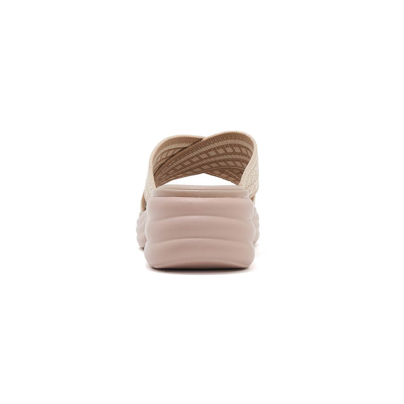 Platform Slide Sandals - Comfortable Summer Shoes - platform sandals platform slides slide sandals