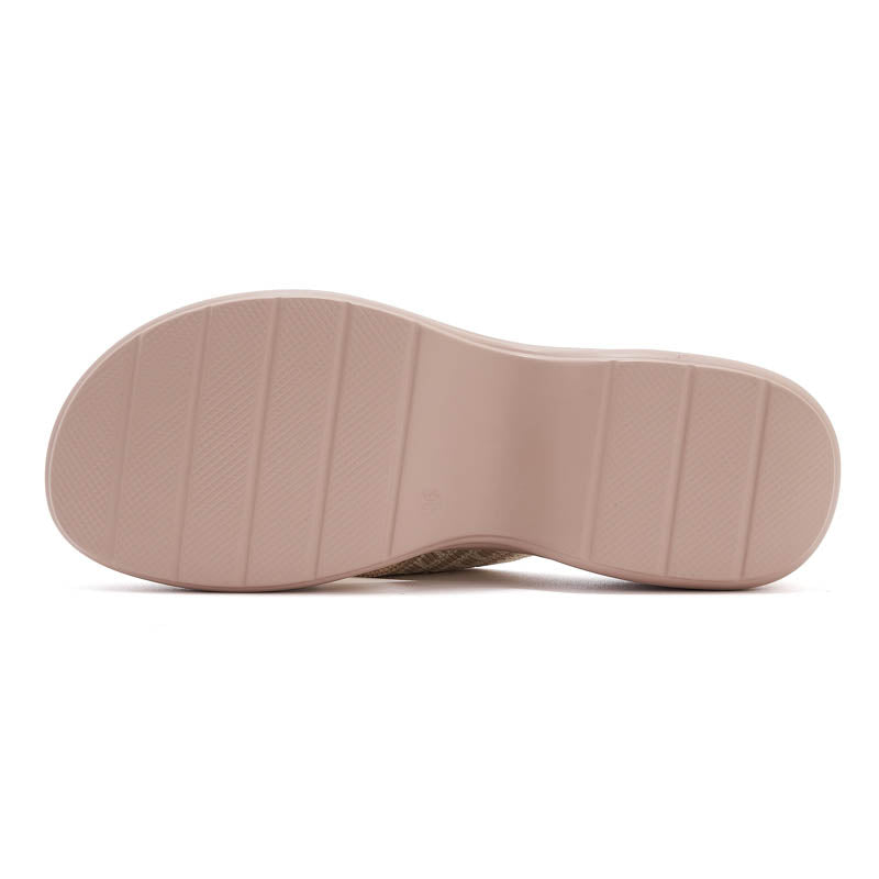 Platform Slide Sandals - Comfortable Summer Shoes - platform sandals platform slides slide sandals