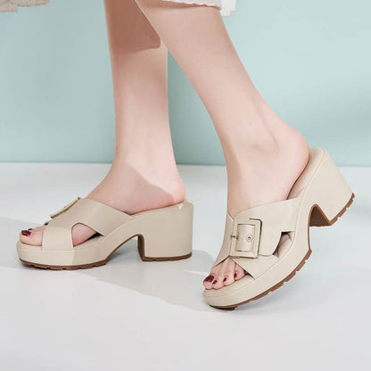 Wedge Heel Sandals - Dressy Platform Shoes - dressy sandals heel sandals platform sandals