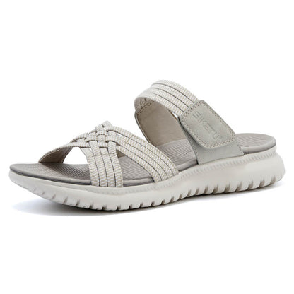 Strappy Wedge Sandals - Elegant Beach Shoes - beach sandals elegant sandals strappy sandals