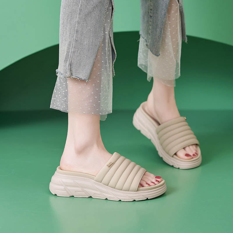 Platform Wedge Sandals - Comfortable Summer Shoes - platform sandals platform wedge summer sandals for women