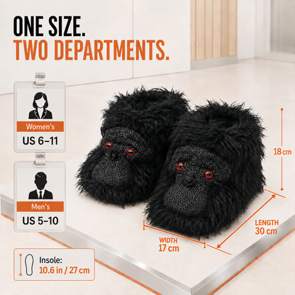 Gorilla Slippers for Women & Men